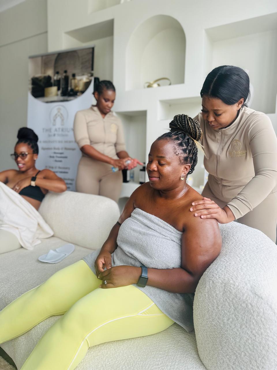 Pilates and Yap spa and wellness event moment at The Atrium Spa and Wellness